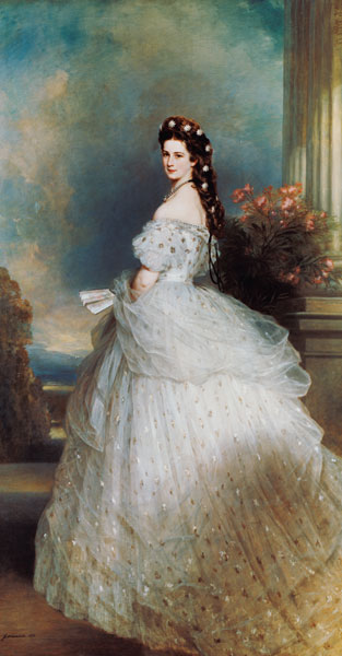 Kaiserin Elisabeth von Österreich (Sissi) von Franz Xaver Winterhalter