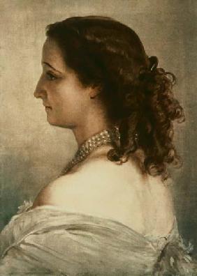 Eugenie, Kaiserin der Franzosen (Napoleon III.) 1855