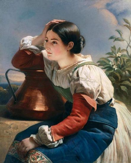 Young Italian at the Well c.1833-34