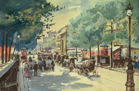 Boulevard St-Martin, Paris 1900