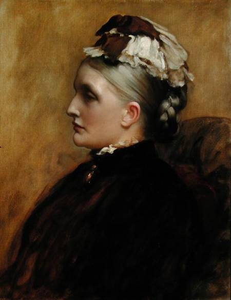 Alexandra Leighton (Mrs Sutherland Orr) (1827-1903) von Frederic Leighton