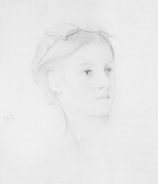 Portrait of May Sartoris (1845-1925) von Frederic Leighton