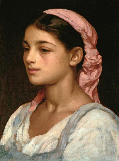 Head of an Italian Girl