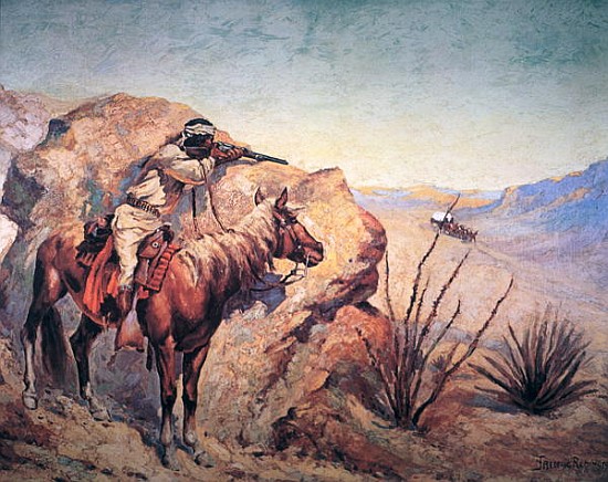 Apache Ambush von Frederic Remington