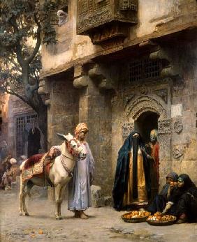 Arabische Straßenszene 1878