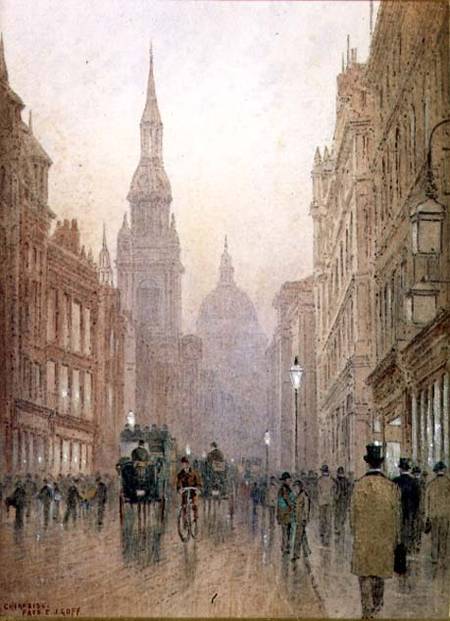 Cheapside von Frederick E.J. Goff