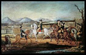 Washington Reviewing the Western Army at Fort Cumberland, Maryland after 1795