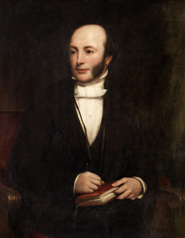 Portrait of Rev. John Barlow (1798-1869) (oil on canvas) von Frederick Richard Pickersgill