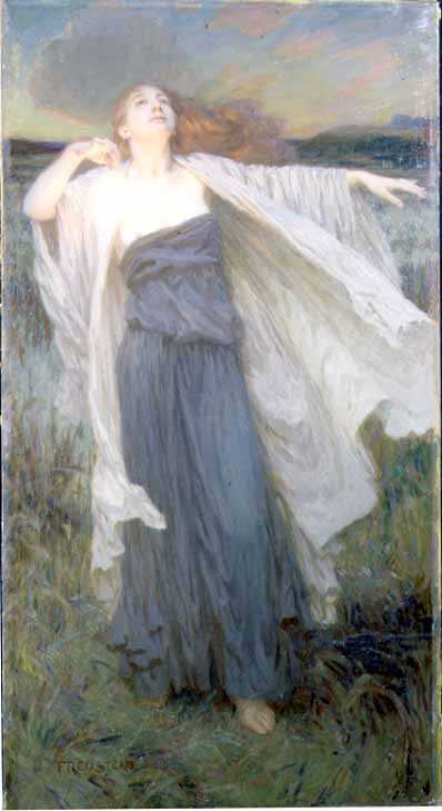 Will-o''-the-Wisp, 1903 (oil on canvas)  von Frederick Stead