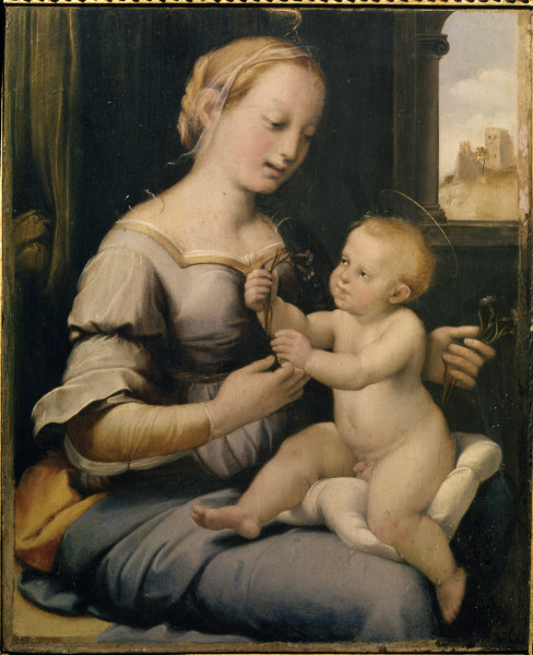 F.Barocci, Maria mit Kind von Frederico (Fiori) Barocci