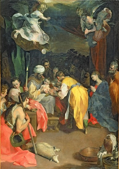 The Circumcision of Christ, 1590 (detail of 83818) von Frederico (Fiori) Barocci
