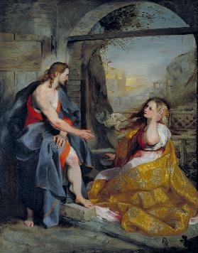 Christus und Magdalena (Noli Me Tangere) 1590