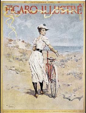 Poster advertising the 'Figaro Illustre' 1893