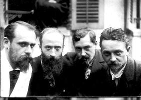 Ker Xavier Roussel (1867-1944) Edouard Vuillard (1968-1940) Romain Coolus (1868-1952) and Felix Vall 17th