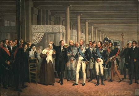 Cataract Operation Performed by Guillaume Dupuytren (1777-1835) in the Presence of King Charles X (1 von French School