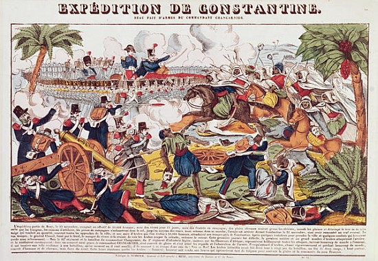 Expedition in Constantine under the Command of General Nicolas Changarnier (1793-1877) November 1836 von French School