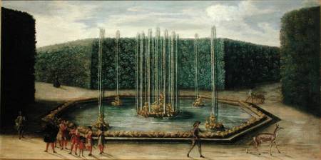 The Fountain of Bacchus at Versailles von French School