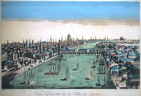General View of London von French School