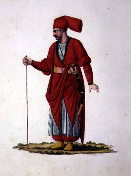 Hasseki Baltaci Valet del Sultani, probably by Cousinery, Ottoman period von French School