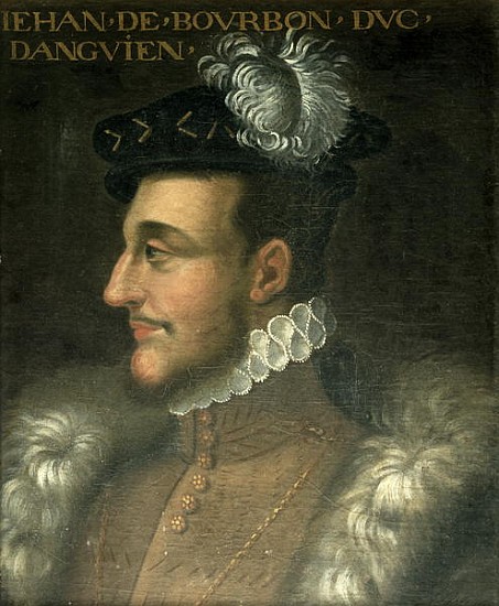 Jean de Bourbon, Duke of Anguien von French School