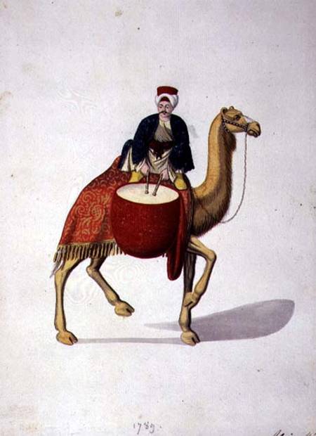 Kettle Drummer, Ottoman period von French School