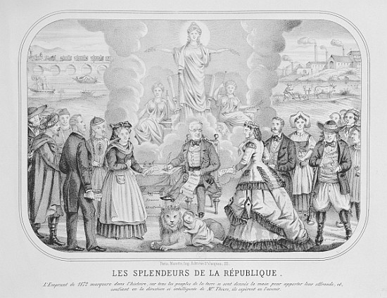 Les Splendeurs de la Republique'' (''The Splendours of the Republic'') von French School