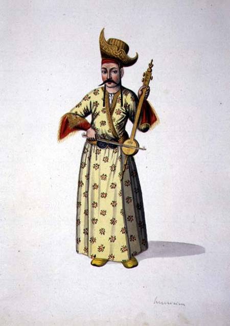 Musician, Ottoman period von French School