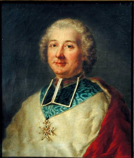 Paul d'Albert de Luynes (1703-88) Archbishop of Sens von French School