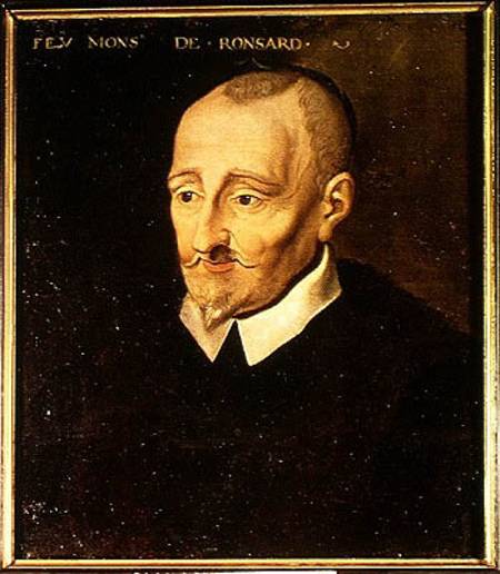 Pierre de Ronsard (1524-85) von French School