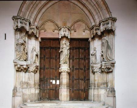 Portal of the chapel von French School