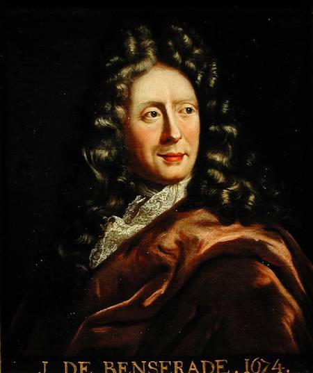 Portrait of Isaac de Benserade (1612-91) von French School