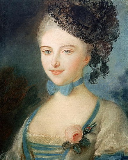 Portrait of Madame Balzac, c.1798 von French School