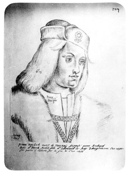 Portrait of Perkin Warbeck (c.1474-99) Flemish imposter and pretender to the English throne von French School