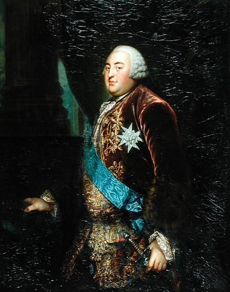 Portrait presumed to be Louis-Philippe d'Orleans (1725-85) von French School