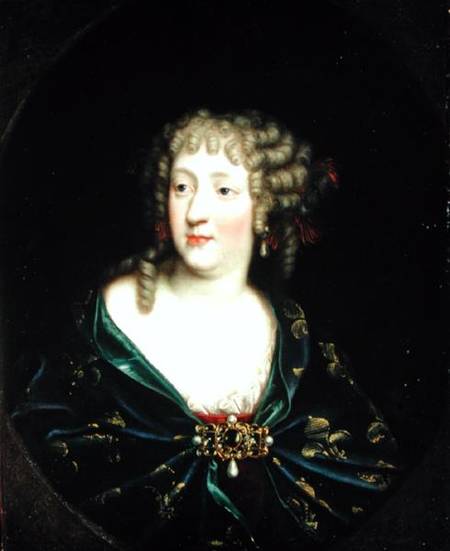 Portrait of Queen Marie-Therese of France (1638-83) von French School