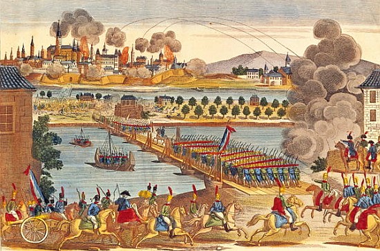 Siege of Vienna, 10th May 1809 von French School