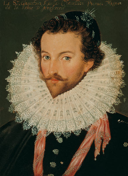 Sir <b>Walter Raleigh</b> - French School als Kunstdruck oder handgemaltes Gemälde. - sir-walter-raleigh