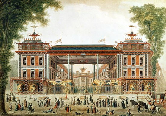 The Chinese Baths in Paris, established Lenoir von French School