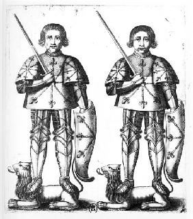 Foulques III Nerra (or the Black) (970-1040) and Geoffroy II Martel (1005-60)