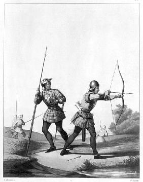 Free archers during the reign of Louis XI (1461-83)