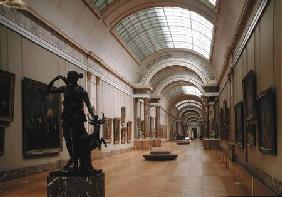 Interior view of the Grande Galerie 16th-19th