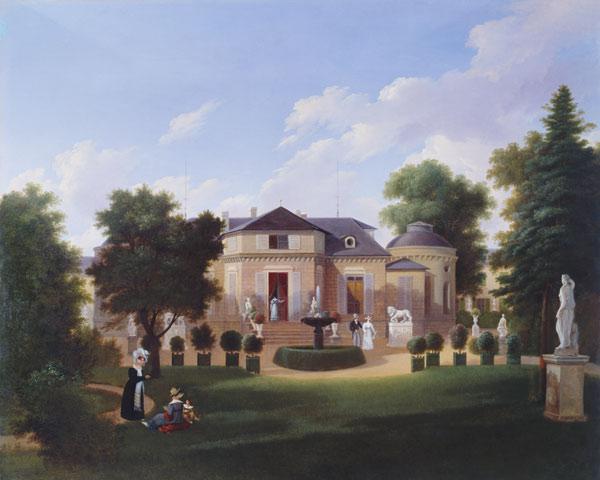 Pavilion of the Folie-Beaujon in Paris c.1830