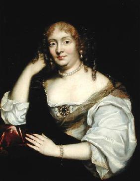 Portrait of Marie de Rabutin-Chantal (1626-97) Marquise de Sevigne after 1670