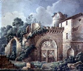 A Ruined Castle c.1820  on