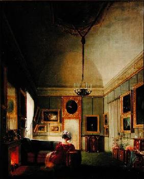 Salon of Hortense de Beauharnais (1783-1837) at Arenenberg