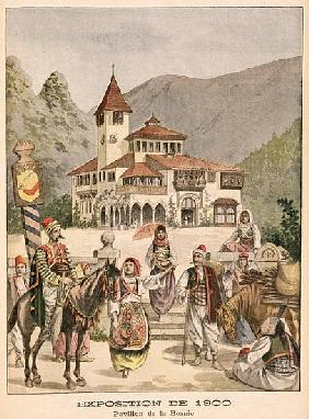 The Bosnian Pavilion at the Universal Exhibition of 1900, Paris, illustration from ''Le Petit Journa