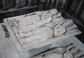 Tomb of Louis de France (d.1407) Duke of Orleans and his wife, Valentin Visconti (d.1408) Princess o 1502-15