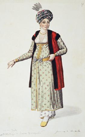 Woman from Rumelia, Ottoman period third quar