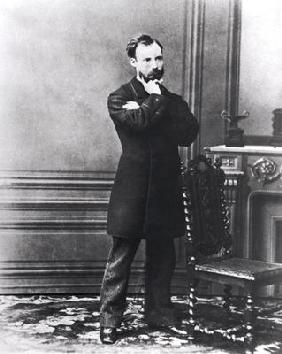 Auguste Renoir (1841-1919) (b/w photo) 19th