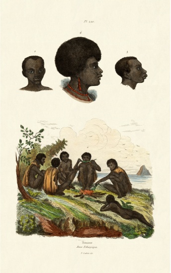 Ethiopians von French School, (19th century)